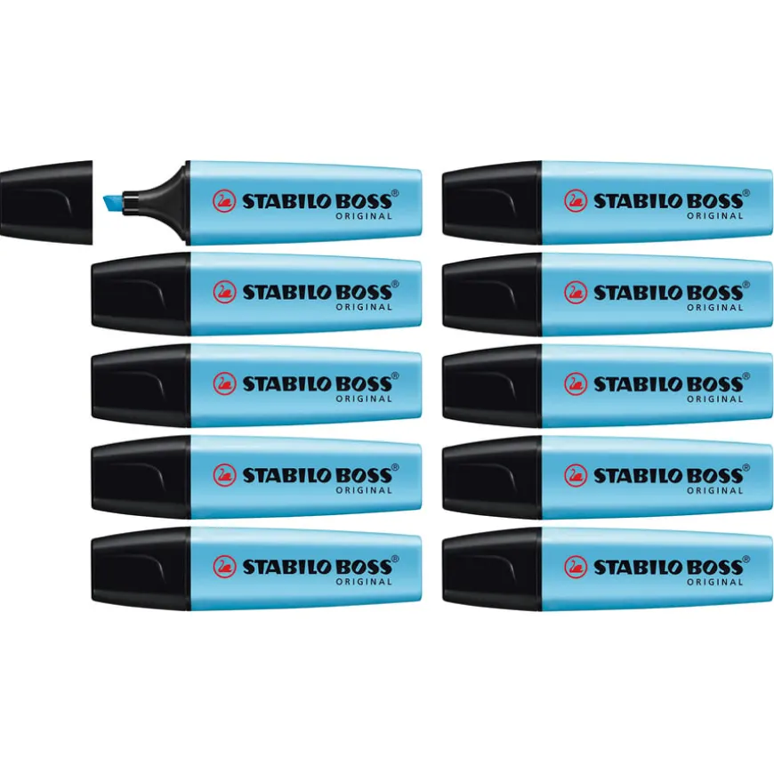 STABILO Chisel Tip Highlighters 10pk
