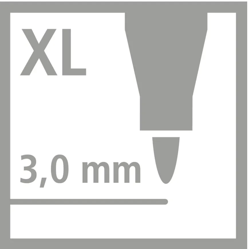 STABILO Power Max XL Colouring Pens 140pk