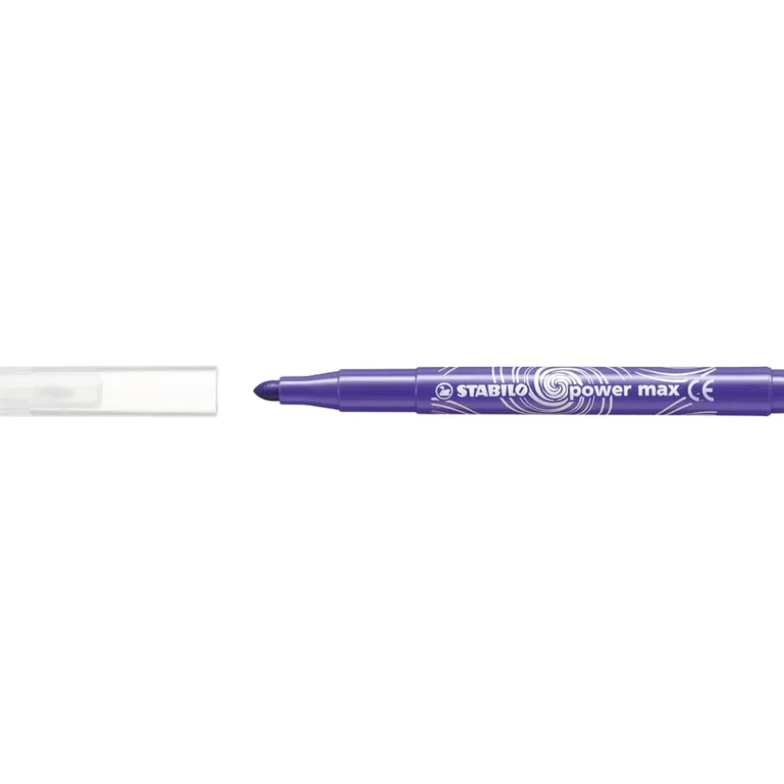 STABILO Power Max XL Colouring Pens 140pk