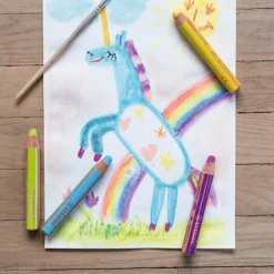 Stabilo Woody 3 in 1 Jumbo Colouring Pencils 18pk