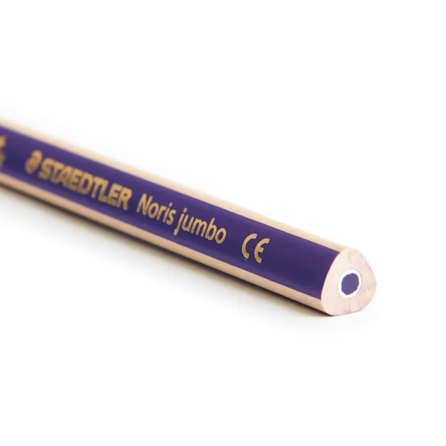 STAEDTLER Noris Jumbo Tri Colour Pencils 50pk