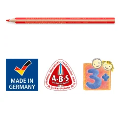 STAEDTLER Noris Jumbo Tri Colour Pencils 50pk