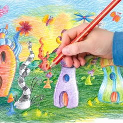 STAEDTLER Noris Jumbo Tri Colour Pencils 50pk