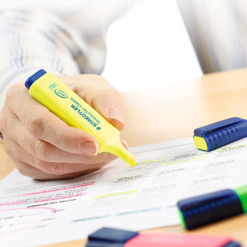 Staedtler Textsurfer Highlighters Yellow / Mixed 48 pk