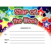Star of the Week Sparkly Certificate A5 20pk