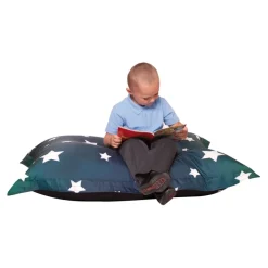 Star Print Kids Giant Bean Bag Chair
