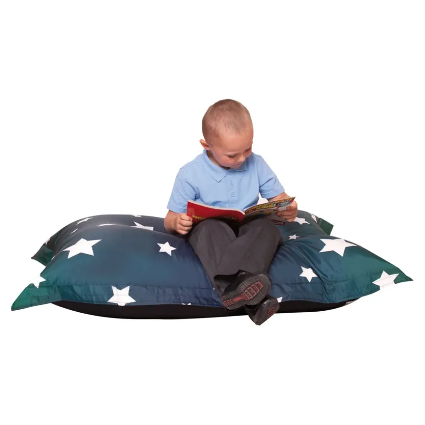 Star Print Kids Giant Bean Bag Chair