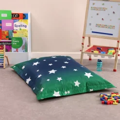 Star Print Kids Giant Bean Bag Chair
