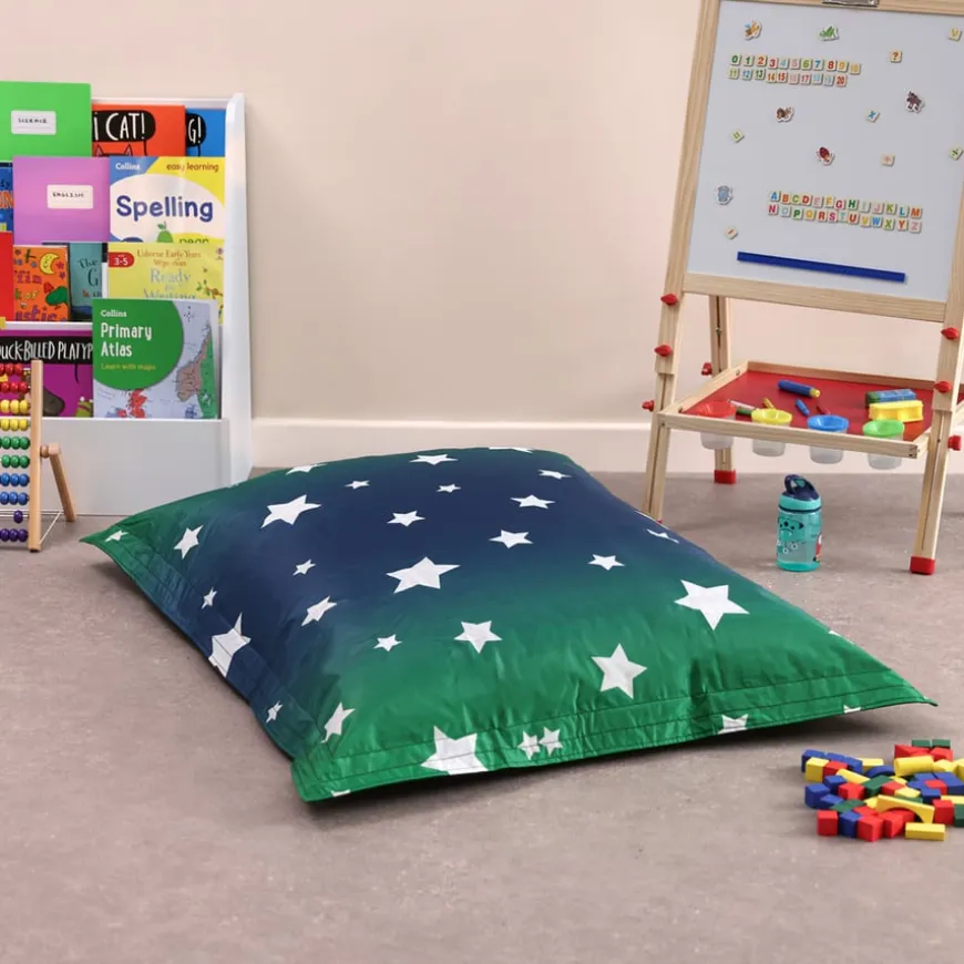Star Print Kids Giant Bean Bag Chair