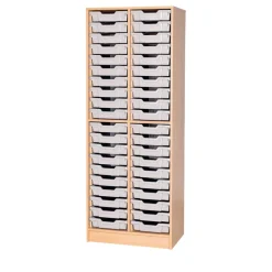 Static Double Tray Storage Unit 40 Trays