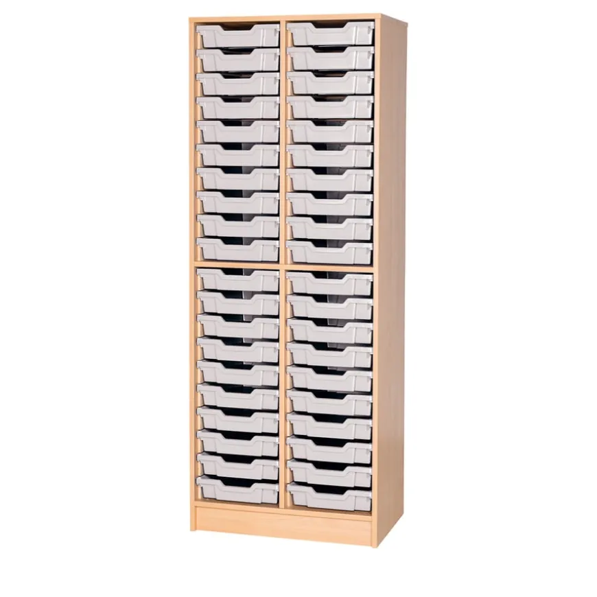 Static Double Tray Storage Unit 40 Trays