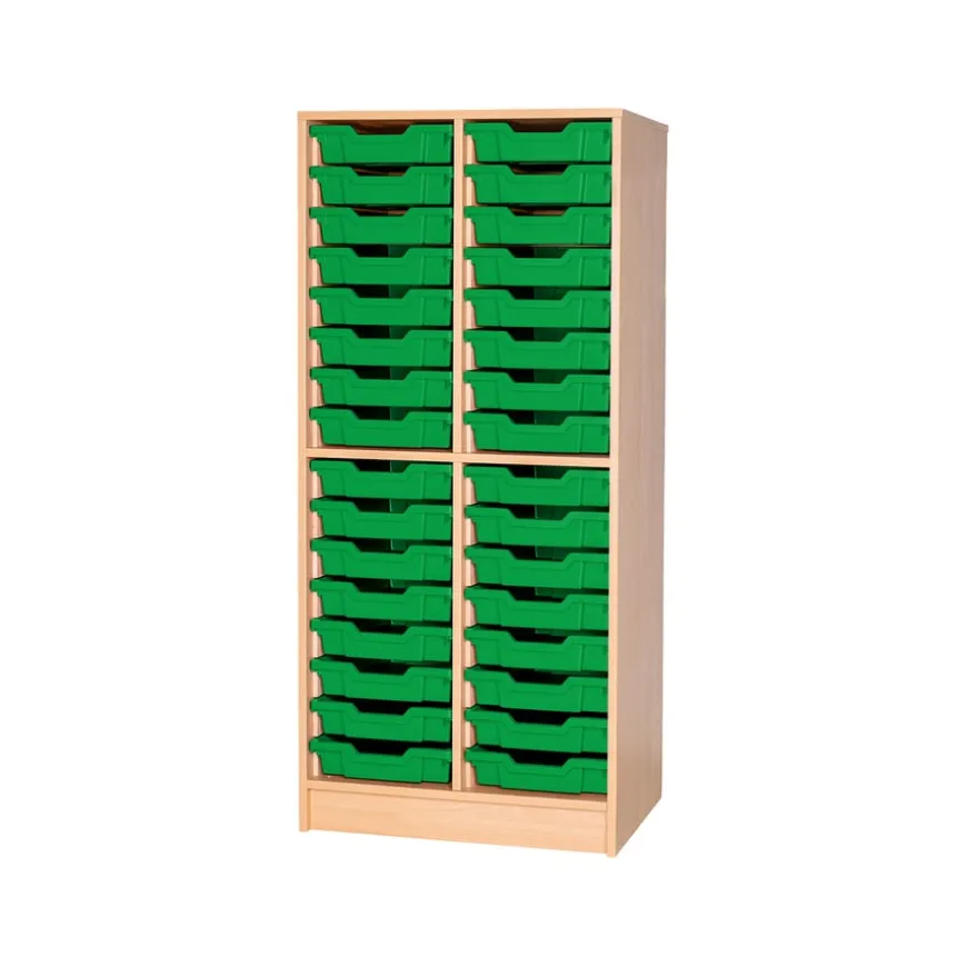 Static Double Tray Storage Unit 32 Trays