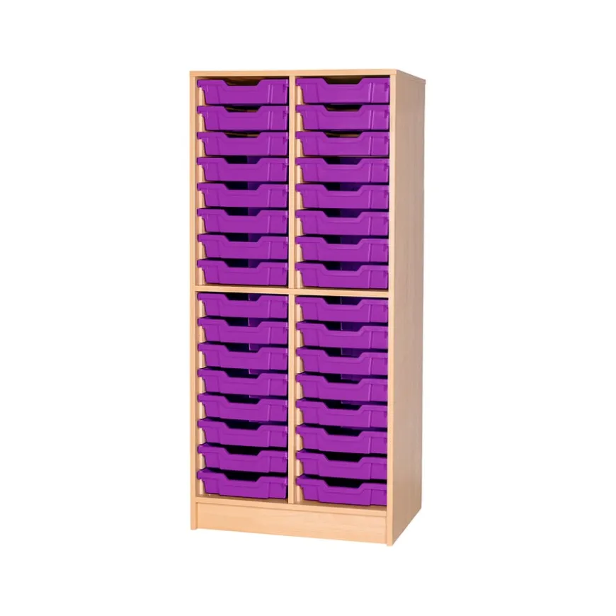Static Double Tray Storage Unit 32 Trays