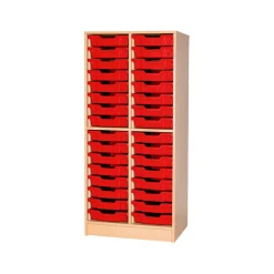 Static Double Tray Storage Unit 32 Trays