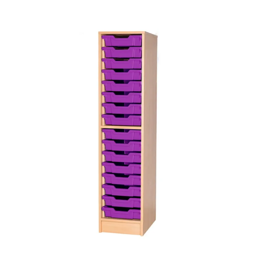 Static Single Tray Storage Unit 16 Trays