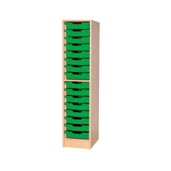Static Single Tray Storage Unit 16 Trays