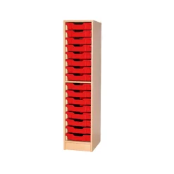 Static Single Tray Storage Unit 16 Trays
