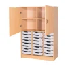 Static Triple Tray Cupboard 24 Trays