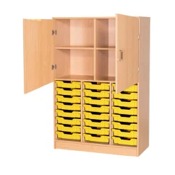 Static Triple Tray Cupboard 24 Trays
