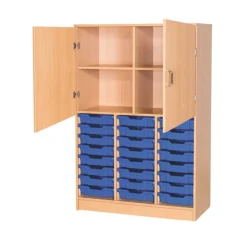 Static Triple Tray Cupboard 24 Trays