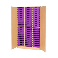 Static Triple Tray Storage Cupboard 60
