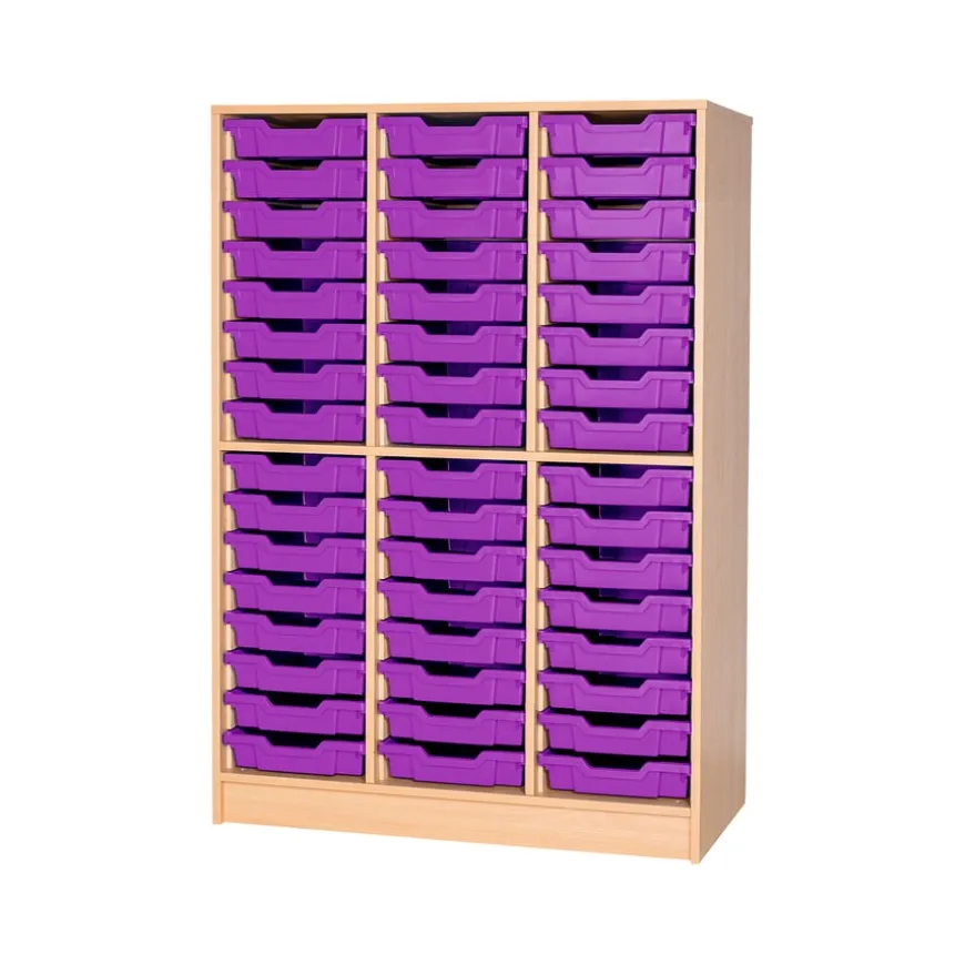 Static Triple Tray Storage Unit 48 Trays