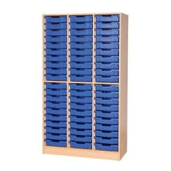 Static Triple Tray Storage Unit 60 Trays
