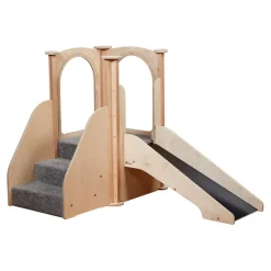 Step 'n' Slide Kinder Gym with Roof