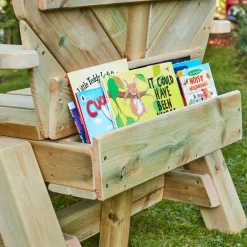 Storytellers' Outdoor Wooden Chair