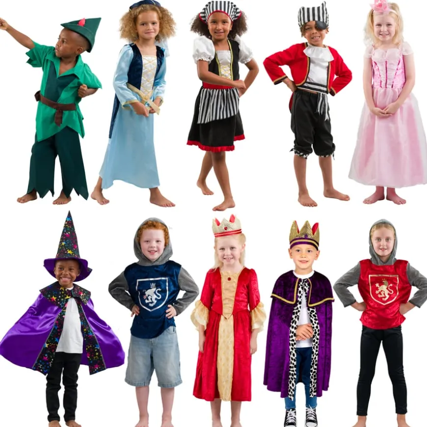 Story Time Role Play Costume Bundle 3-5yrs 10pk