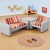 Stripe Children's Corner Sofa Set