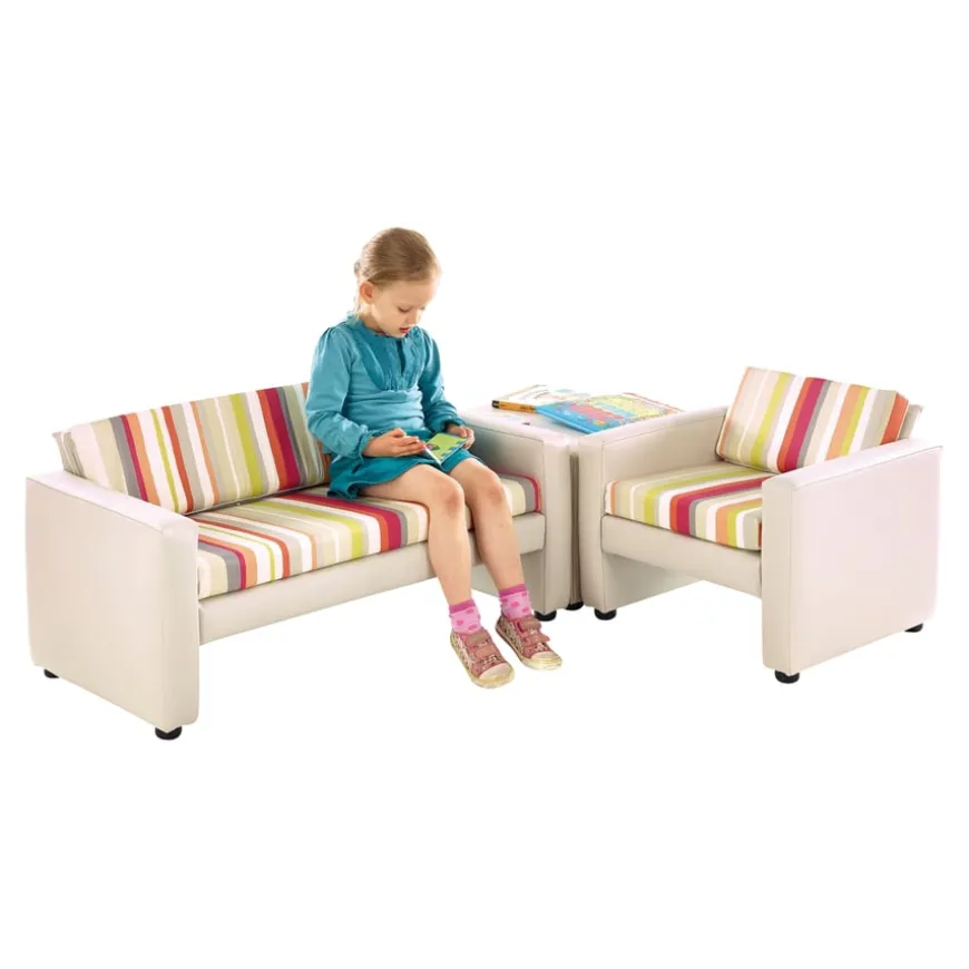 Stripe Children's Corner Sofa Set