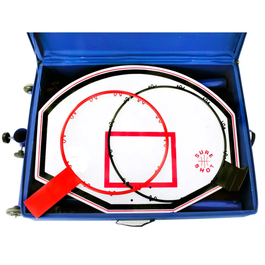 Sure Shot 540 Compact Hoops Basketball & Netball Unit