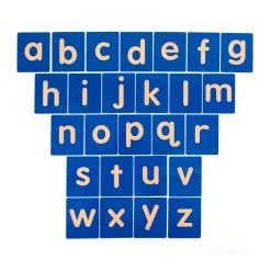Tactile Alphabet Lowercase Letters