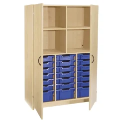 Tall Tray Shelf Cupboard H1800mm