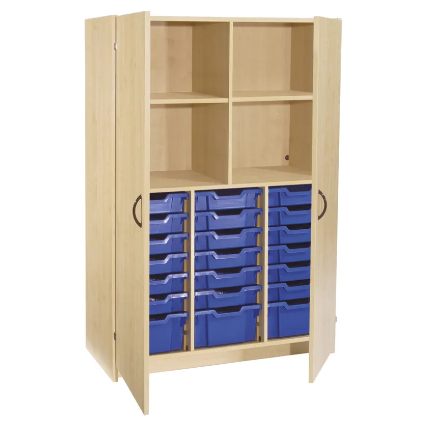 Tall Tray Shelf Cupboard H1800mm
