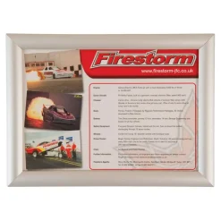 Tamperproof Poster Display Frame