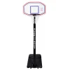 Telescopic Portable Basketball Hoop w/ Backboard & Padding
