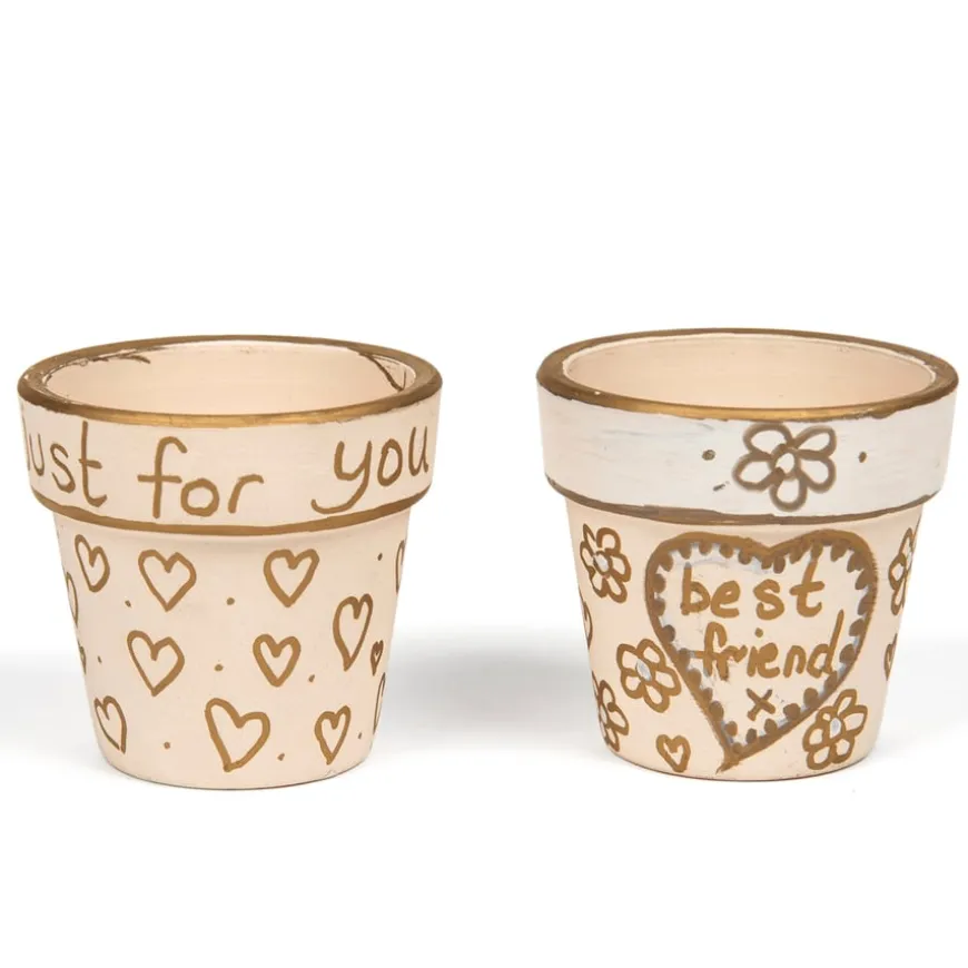 Terracotta Craft Flower Pots H45mm 40pk