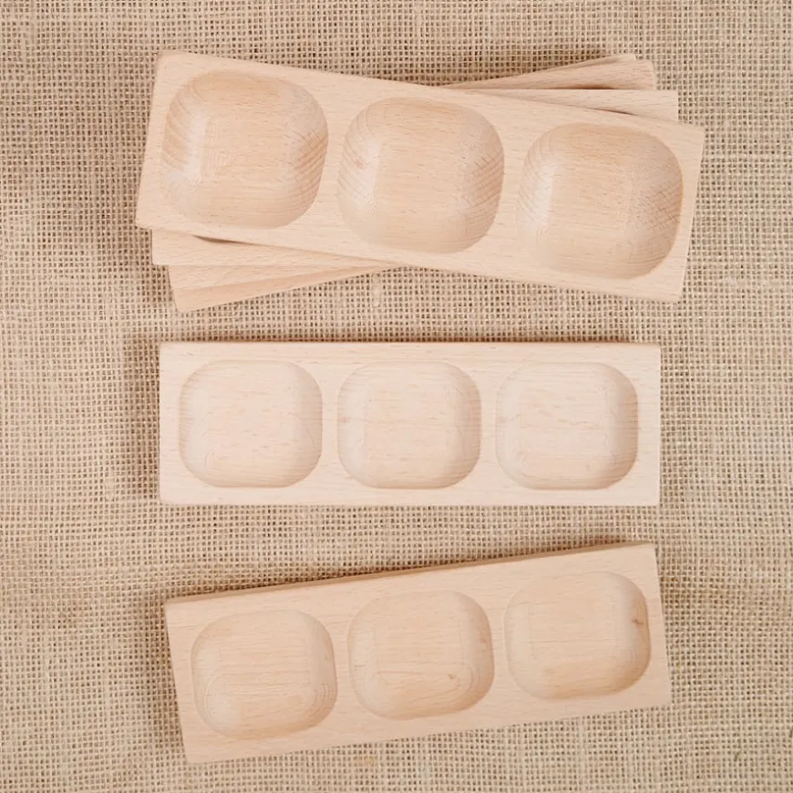Three Pebble Word Building Tray