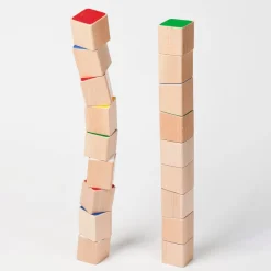 Tilted Stacking Wooden Blocks 40pcs