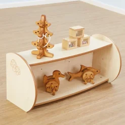 Toddler Mini Open Shelf Unit