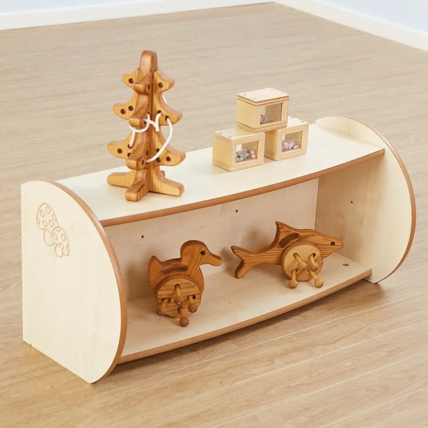Toddler Mini Open Shelf Unit