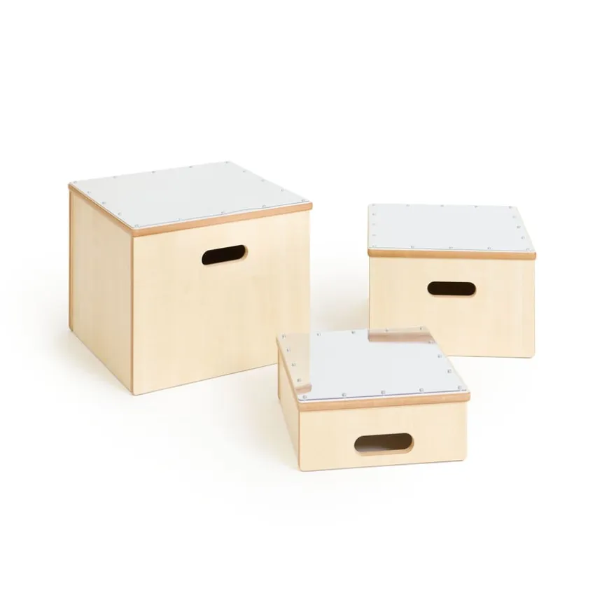 Toddler Mirrored Collection Slope & Nesting Units Bundle