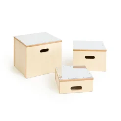 Toddler Mirrored Collection Nesting Units 3pc