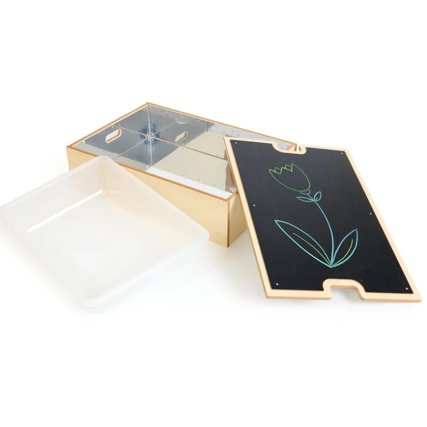 Toddler Mirrored Mark Making Station