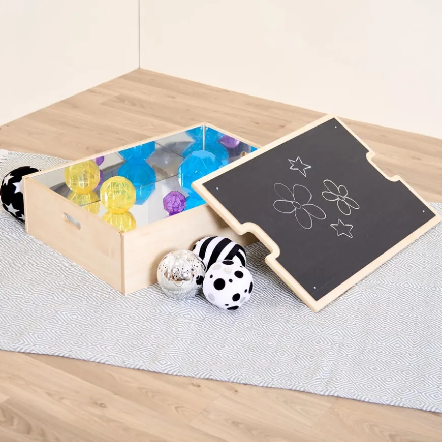 Toddler Mirrored Mark Making Station
