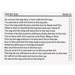 Toe by Toe Reading Manual for Teachers and Parents