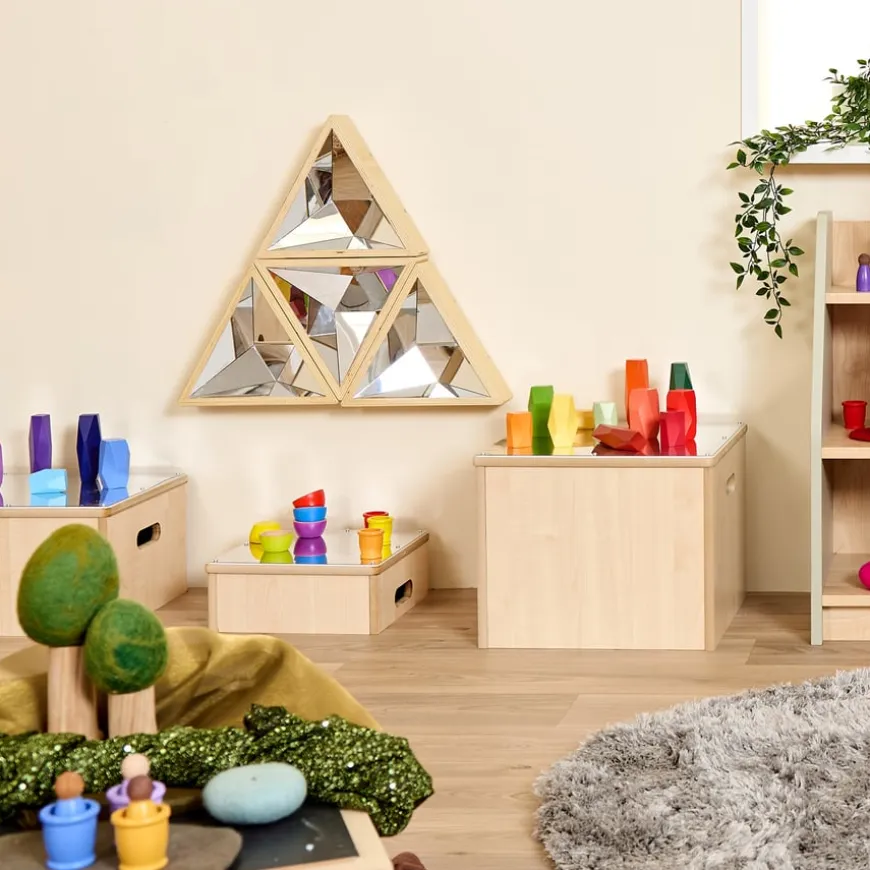 Tonal Rainbow Small World Loose Parts Collection