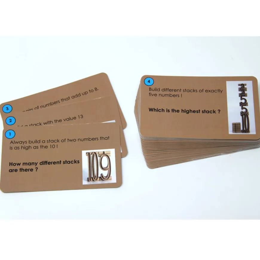 Tower Number Activity Cards 42pk